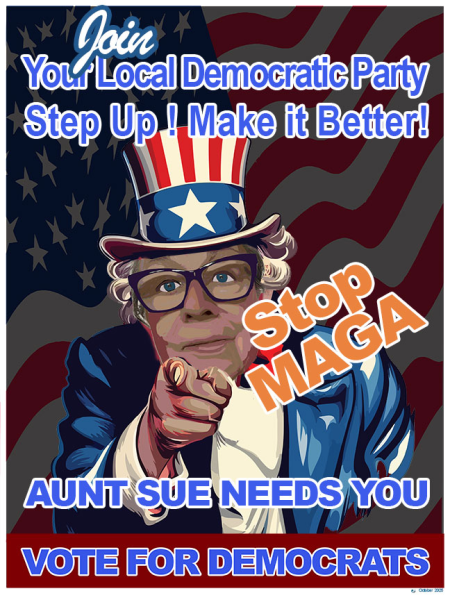 Step Up and Stop MAGA